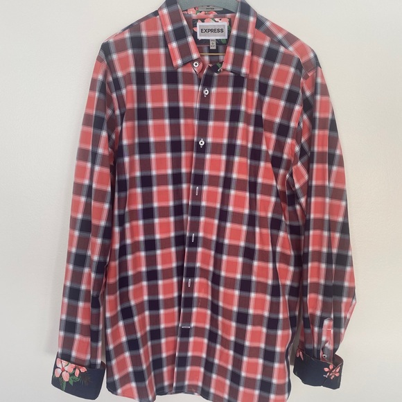 Men’s express long sleeve button down - Picture 1 of 4